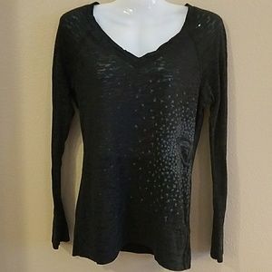 *MAKE OFFER*Roxy long sleeve V Neck Like New!